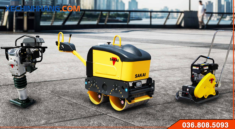 Các mẫu xe lu tay Sakai