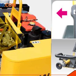 Cấu tạo của Xe Lu Tay 500kg Sakai