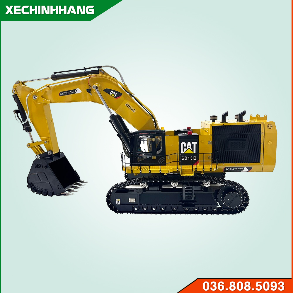 Góc ngang của Caterpillar 6015B