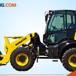 MÁY XÚC LẬT KOMATSU WA100 khi hạ càng