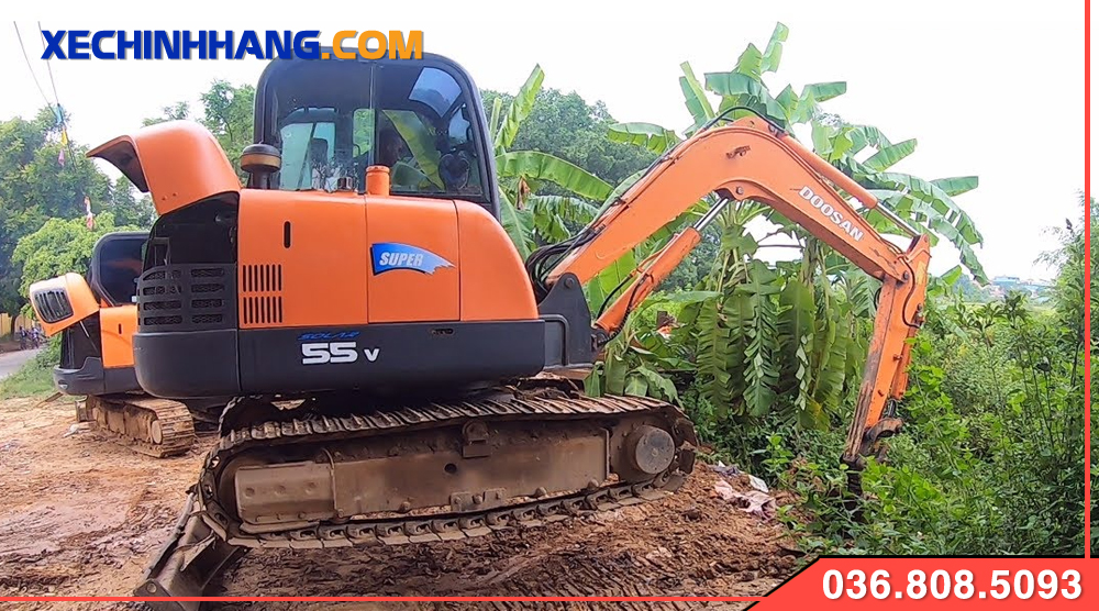 Máy Doosan 55w giá tốt tại xe chính hãng
