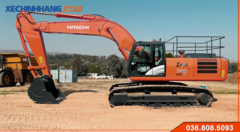 Máy đào Hitachi ZX330 bánh xích mới