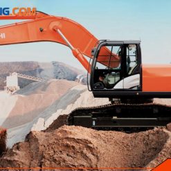 May dao Hitachi ZX330 xuc cat