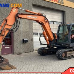 Máy xúc Doosan 75 cũ gầu gạt