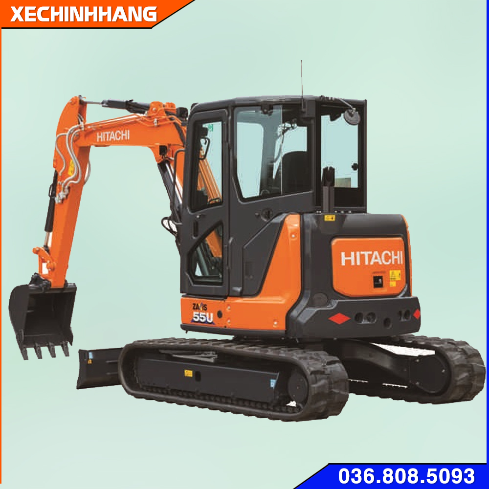 Máy xúc Hitachi Zaxis 55 Cũ