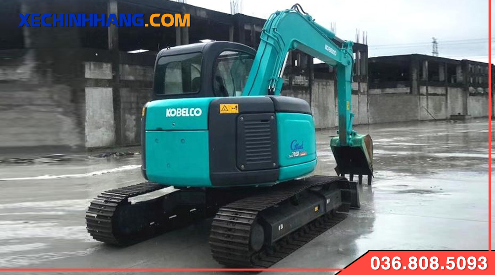 Máy xúc Kobelco SK75 chính hãng