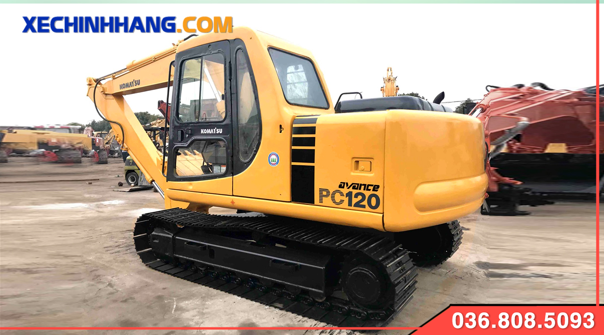 Máy xúc Komatsu 120 Mới