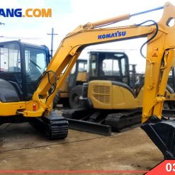 Máy xúc Komatsu 50 và bãn xe máy xúc cũ