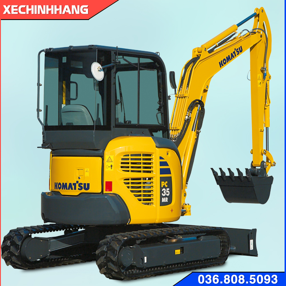 Máy xúc Komatsu Mini