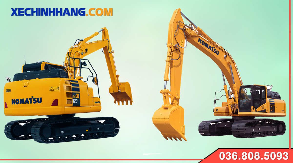 Máy xúc Komatsu PC120