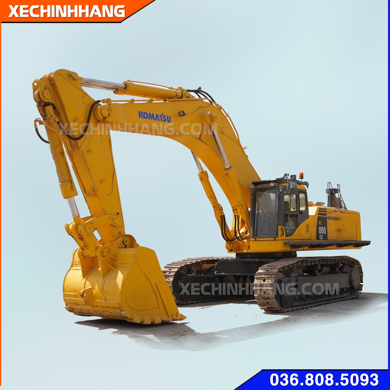 Máy xúc Komatsu PC800