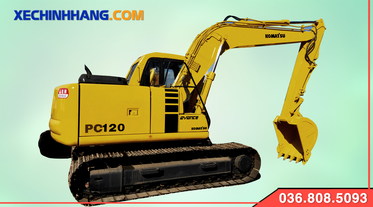 Máy xúc Komatsu Pc120 Chính Hãng