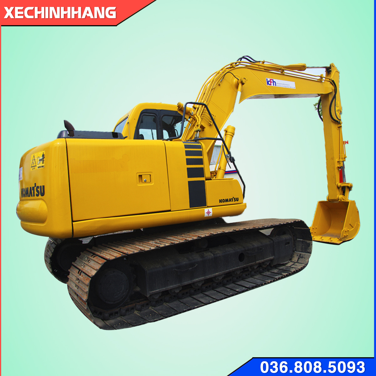 Máy xúc Komatsu Pc120 đời 2017