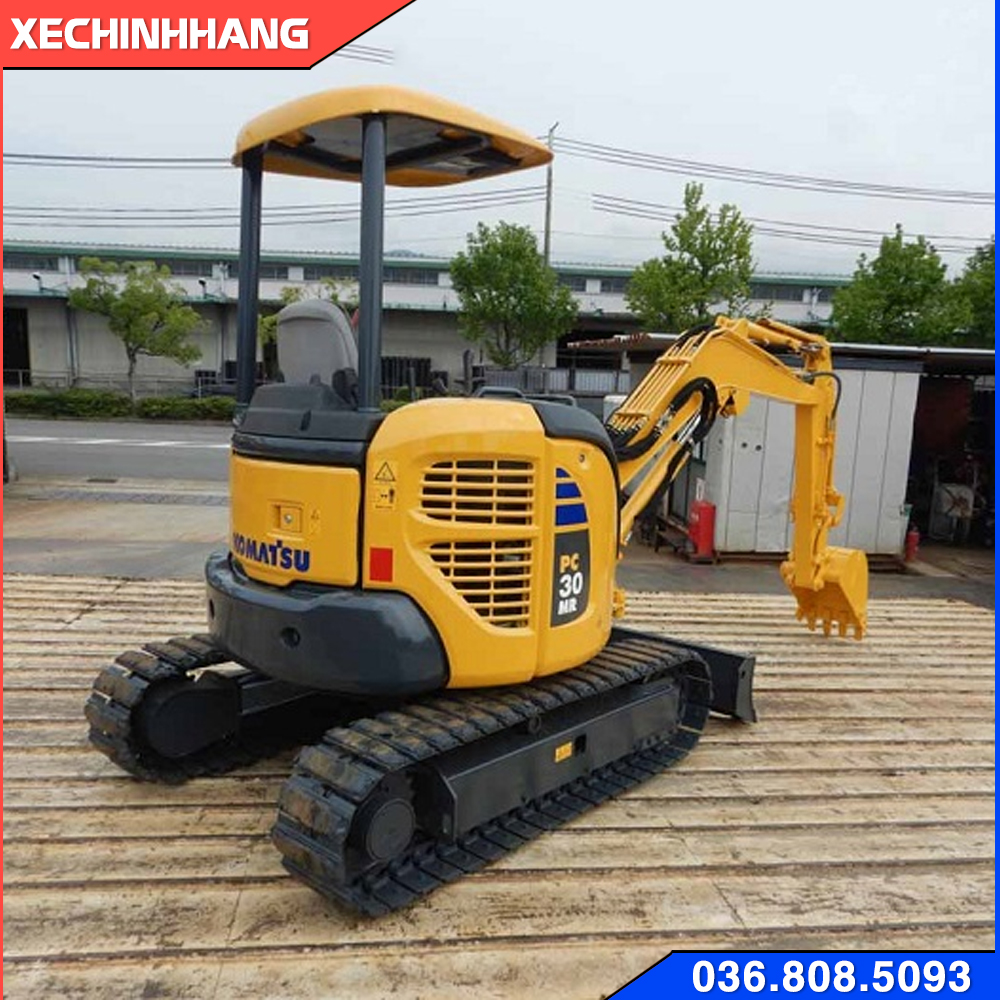 Máy xúc Komatsu Pc30 Bánh xích