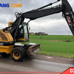 Máy xúc Volvo 140B Bánh Lốp