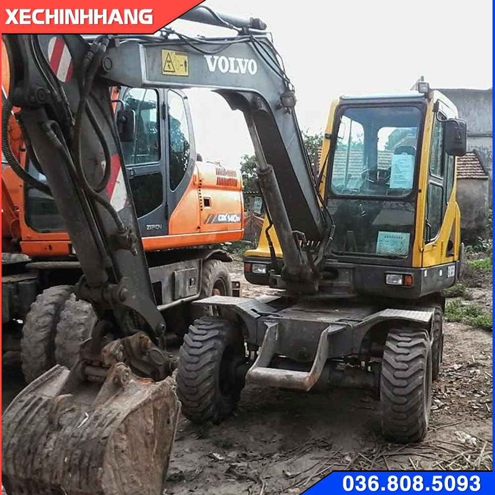 Máy xúc Volvo 55 Cũ đời 2008