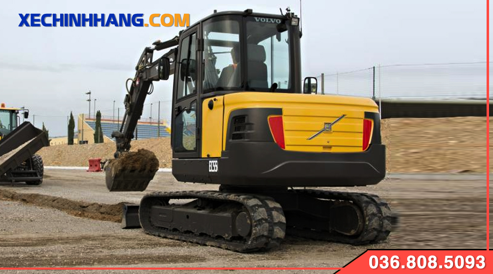 May xuc Volvo 55b Cu doi 2021