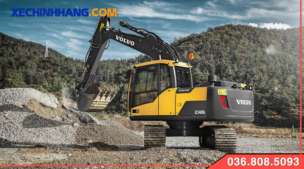 Máy xúc Volvo EC140DL bánh xích