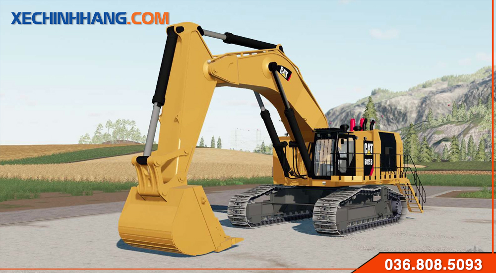 Máy xúc đào Caterpillar 6015B mới