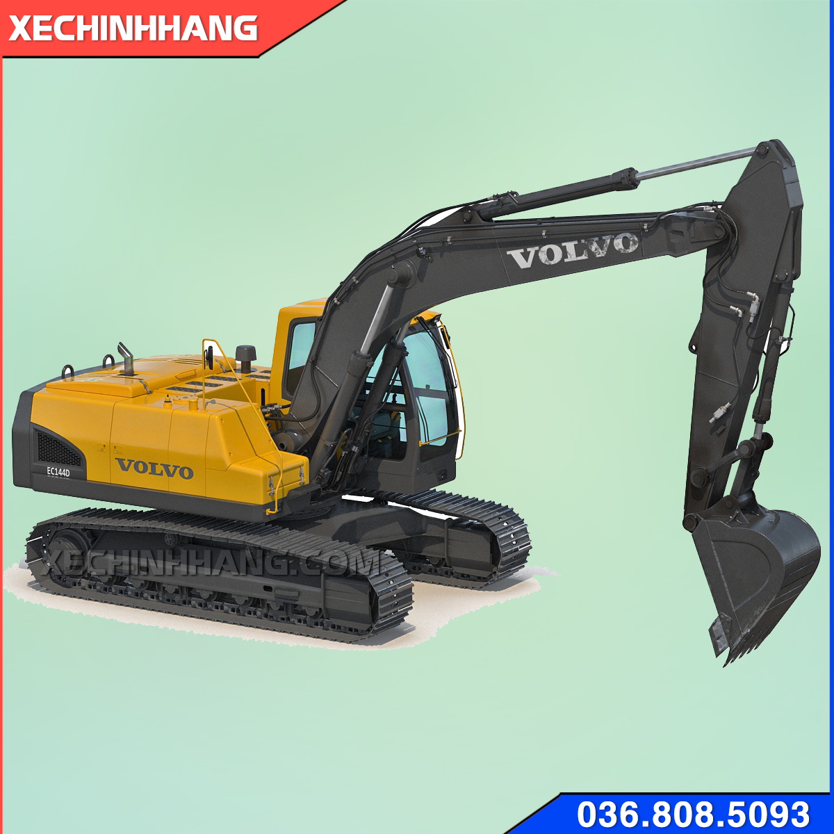 May xuc dao Volvo EC140