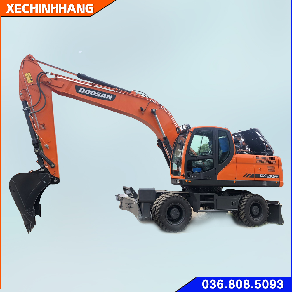 Máy xúc đào doosan Dx210