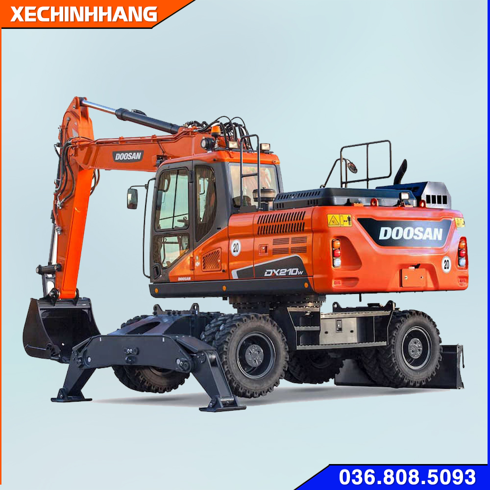 Máy xúc doosan Dx210W