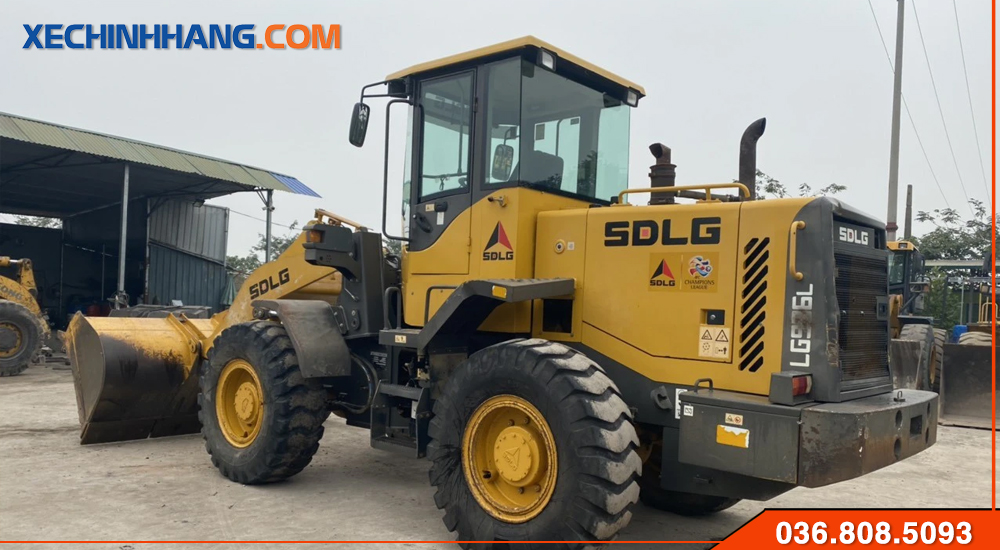 Máy xúc lật SDLG 956 cũ