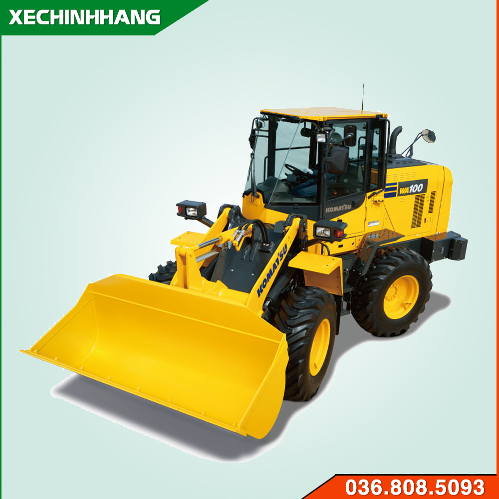 Phía trước Máy Xúc Lật Komatsu WA100