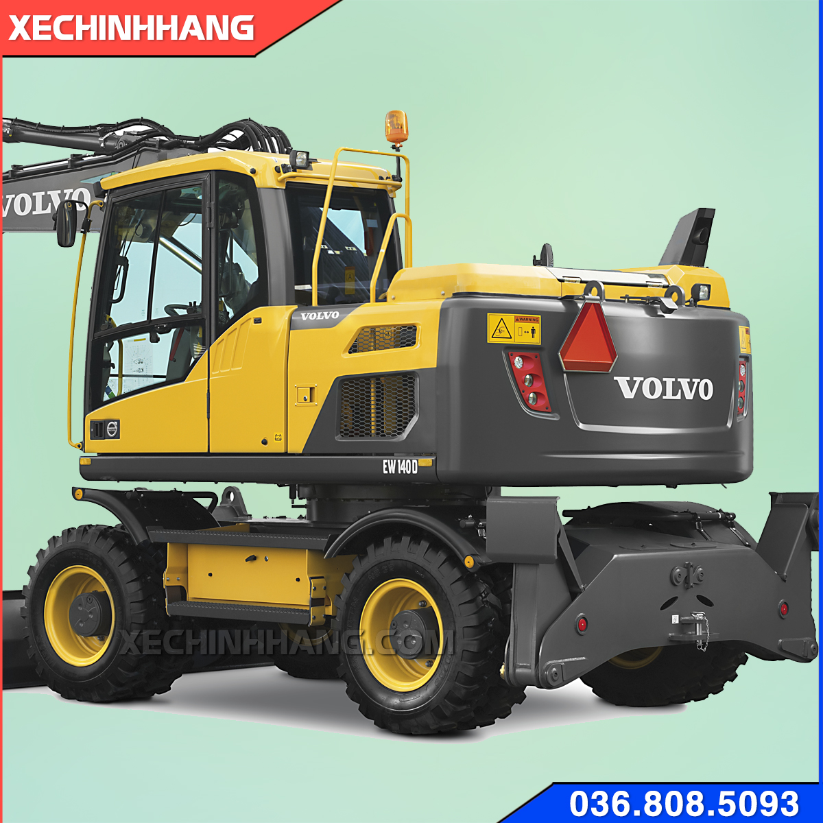 Thân xe Máy xúc Volvo Ew140