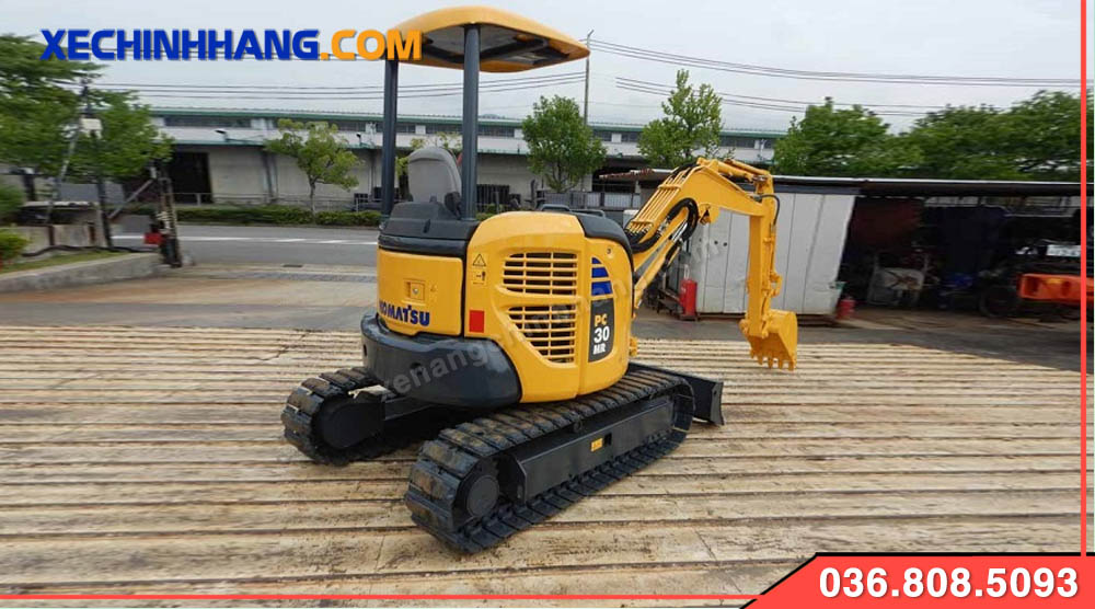 Thanh lý máy đào cũ mini Cũ Komatsu