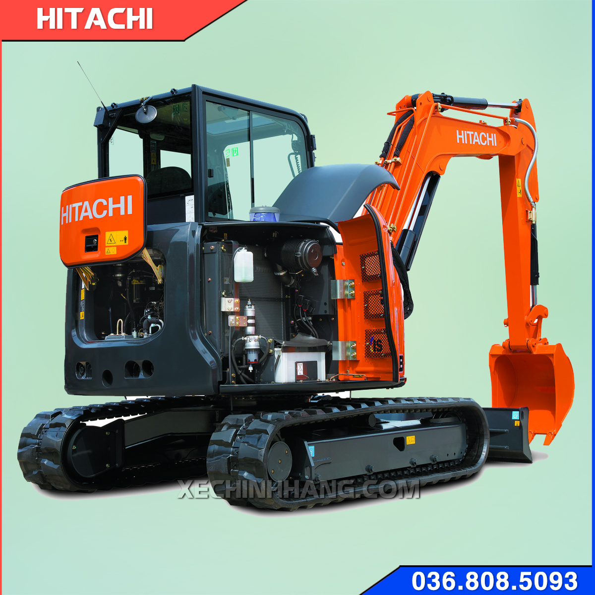 Xe Cuốc 03 Hitachi