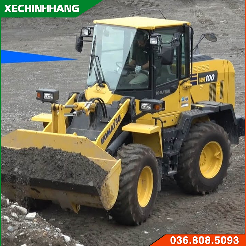 Xe Xúc Lật Komatsu WA100