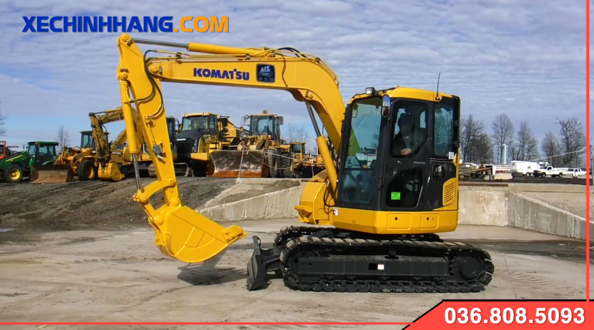 Xe cuốc 03 Komatsu 78