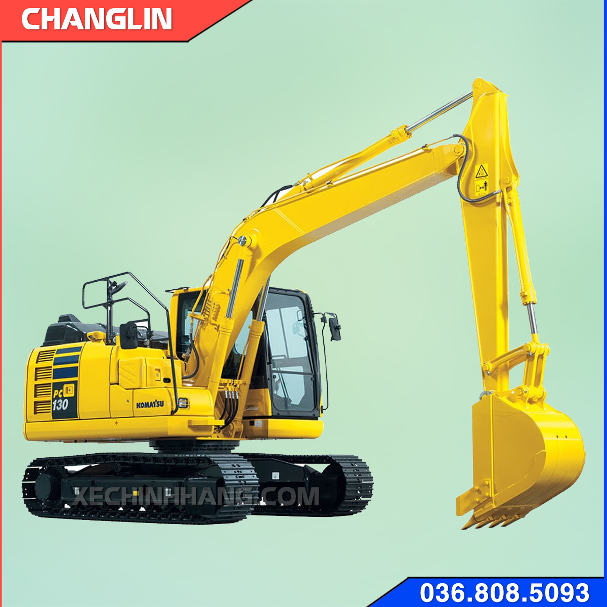 Xe cuốc 05 Komatsu