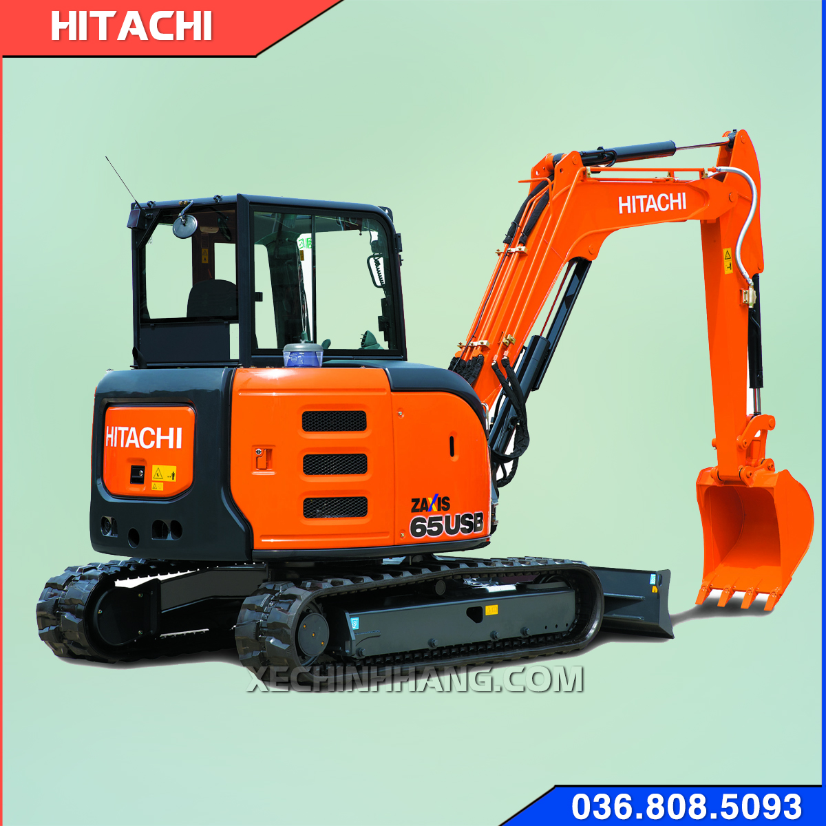 Xe cuốc Hitachi 03
