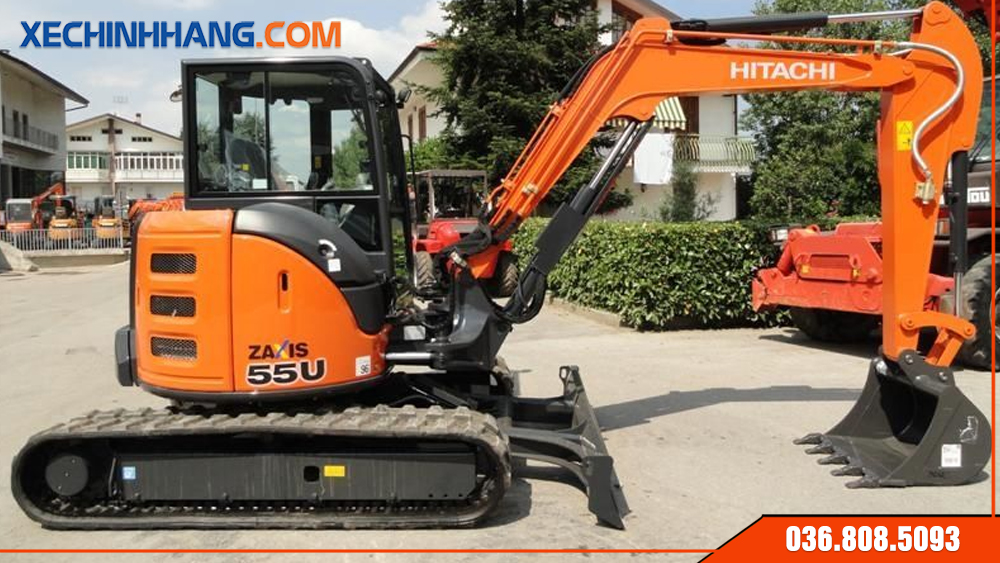 Xe cuoc Hitachi 55U doi 2020