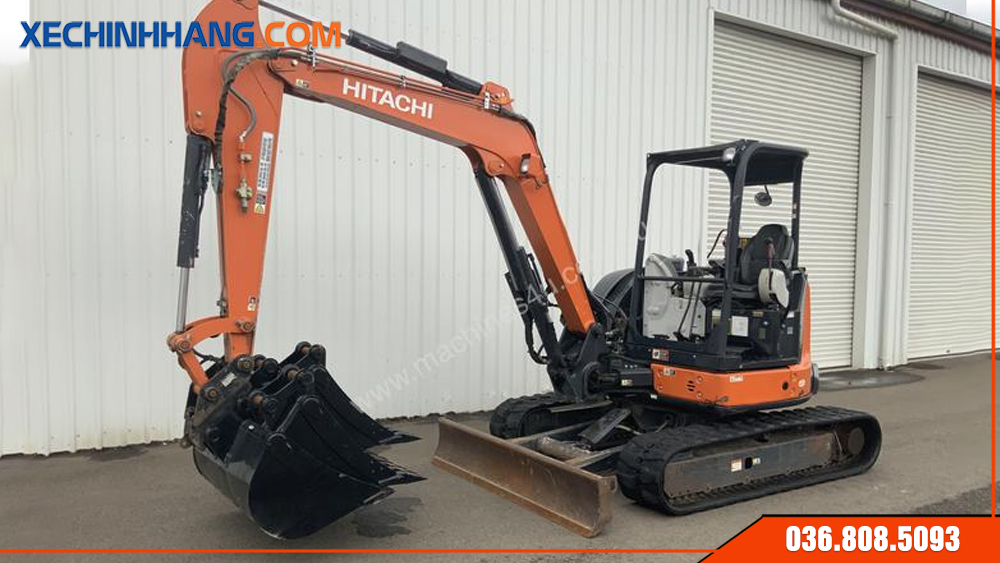 máy xúc Hitachi Zx55 cũ