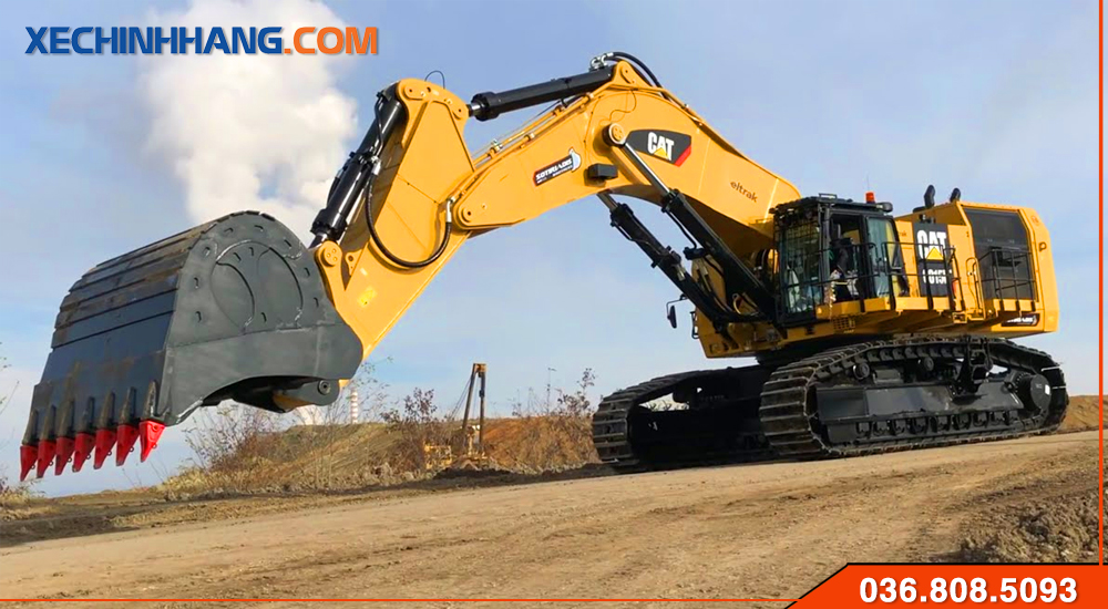 xe cuốc đào Caterpillar 6015B