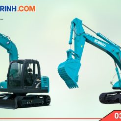 2 dòng máy xúc Kobelco SK50