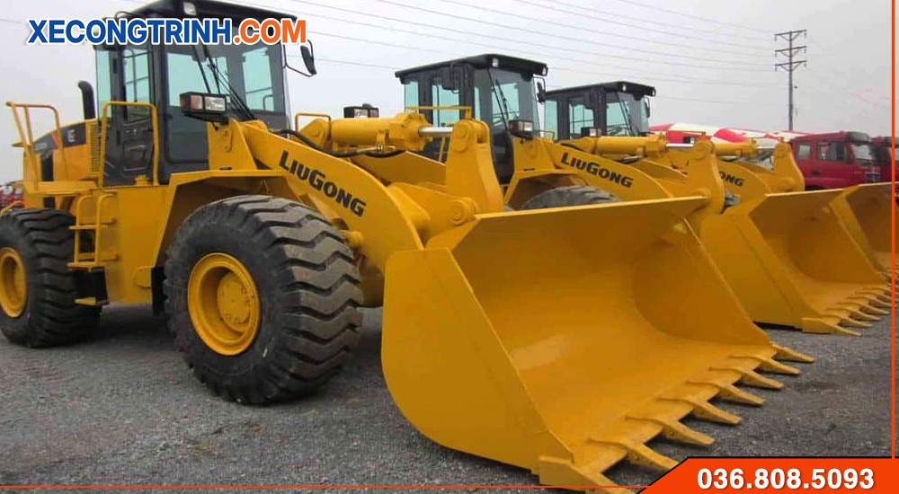 Bãi máy xúc mini LiuGong CLG836