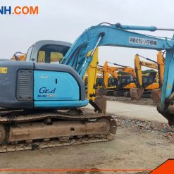 Bai xe cuoc 05 Kobelco cu
