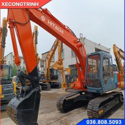 Bãi xe máy xúc Hitachi ex120
