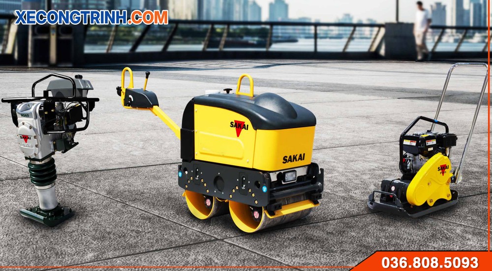 Các mẫu xe lu tay Sakai