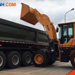 Cận cảnh máy xúc lật gầu 1.3 m3