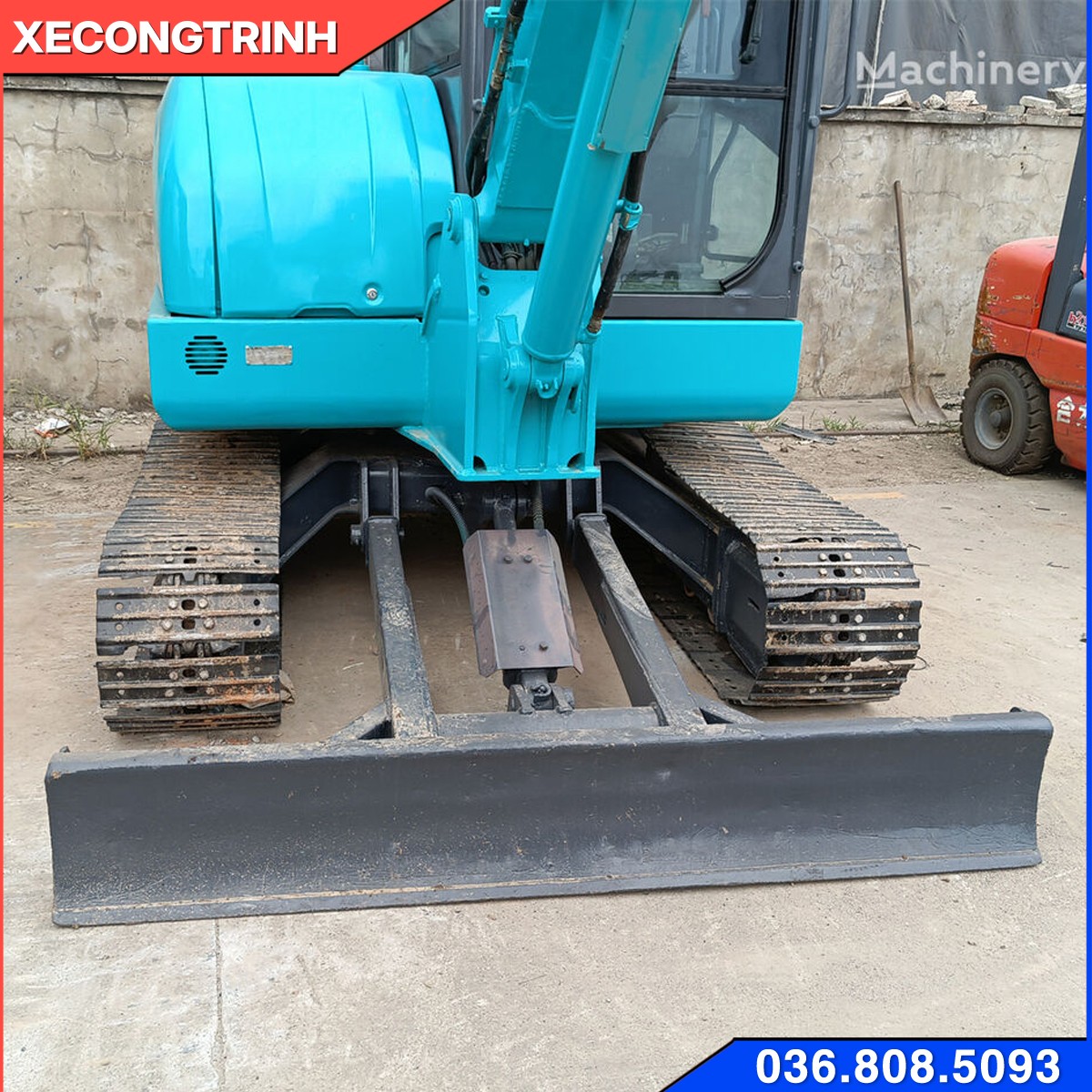 Cần gạt gắn trên xe cuốc Kobelco 03