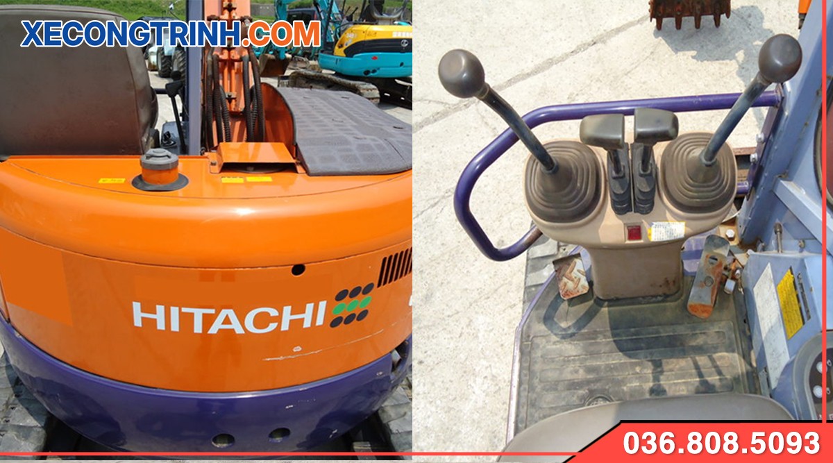 Cấu hình Xe cuốc Hitachi EX40