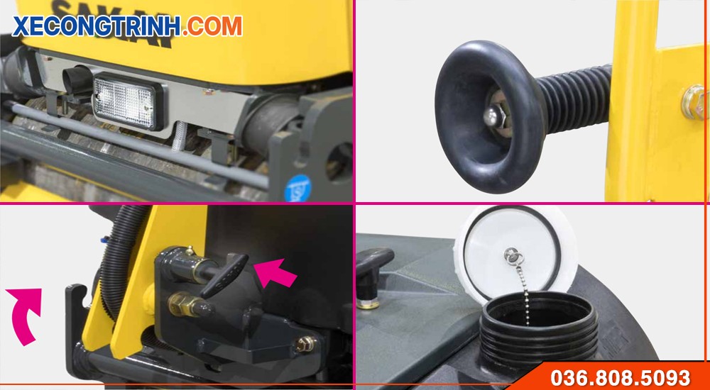 Cau tao cua Xe Lu Tay 500kg