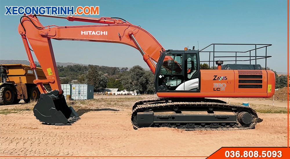 Máy đào Hitachi ZX330 bánh xích mới