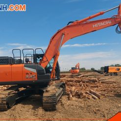 May dao Hitachi ZX330 gan boc vo cay