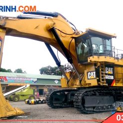 Máy đào Máy xúc Caterpillar 6020B dầu tiên tại Việt nam